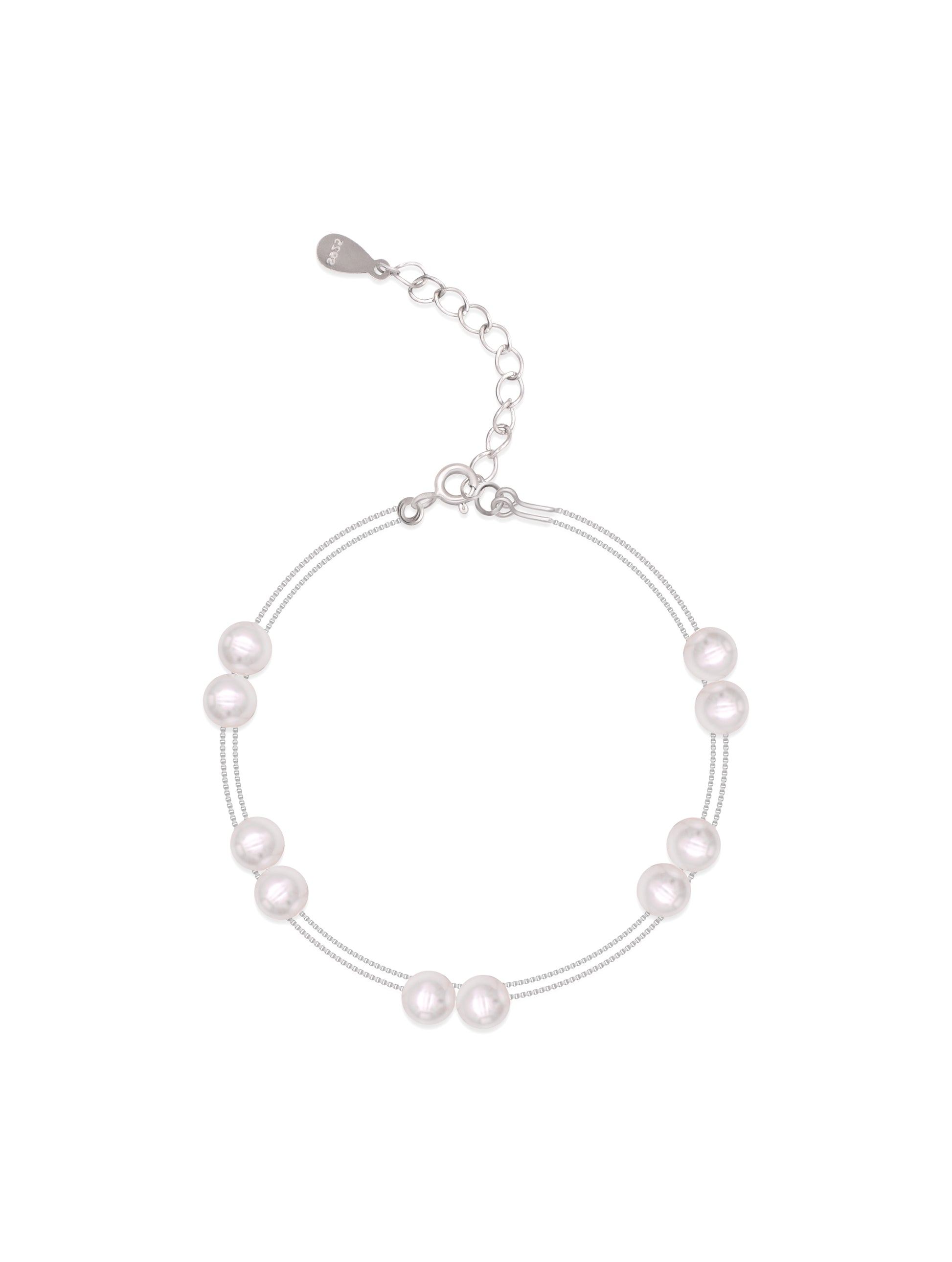 Pearl chain tangled - BLISS JOUELS