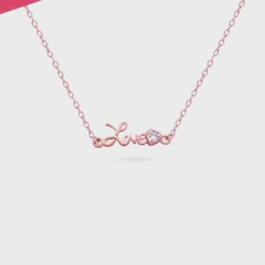 Love Pendent Chain